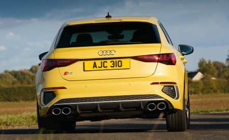 2021 Audi S3 Sportback (UK-Spec) Rear Wallpapers  450x275 (19)