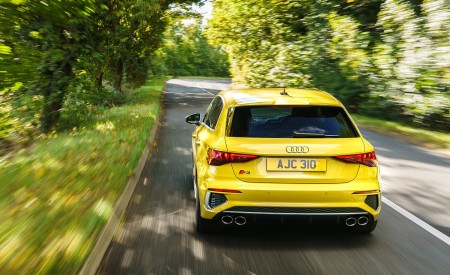 2021 Audi S3 Sportback (UK-Spec) Rear Wallpapers  450x275 (20)