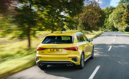 2021 Audi S3 Sportback (UK-Spec) Rear Wallpapers  450x275 (21)