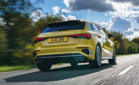2021 Audi S3 Sportback (UK-Spec) Rear Wallpapers  450x275 (23)