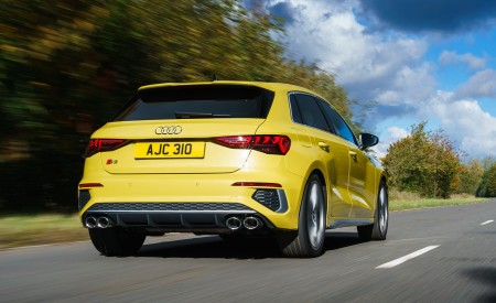 2021 Audi S3 Sportback (UK-Spec) Rear Wallpapers  450x275 (24)