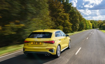 2021 Audi S3 Sportback (UK-Spec) Rear Wallpapers 450x275 (14)
