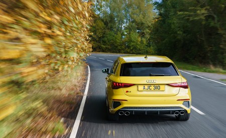 2021 Audi S3 Sportback (UK-Spec) Rear Wallpapers 450x275 (7)