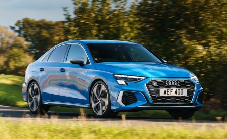 2021 Audi S3 (UK-Spec) Front Three-Quarter Wallpapers  450x275 (3)