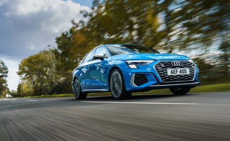 2021 Audi S3 (UK-Spec) Front Three-Quarter Wallpapers  450x275 (27)