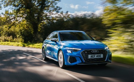2021 Audi S3 (UK-Spec) Front Three-Quarter Wallpapers 450x275 (30)