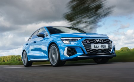 2021 Audi S3 (UK-Spec) Front Three-Quarter Wallpapers 450x275 (28)