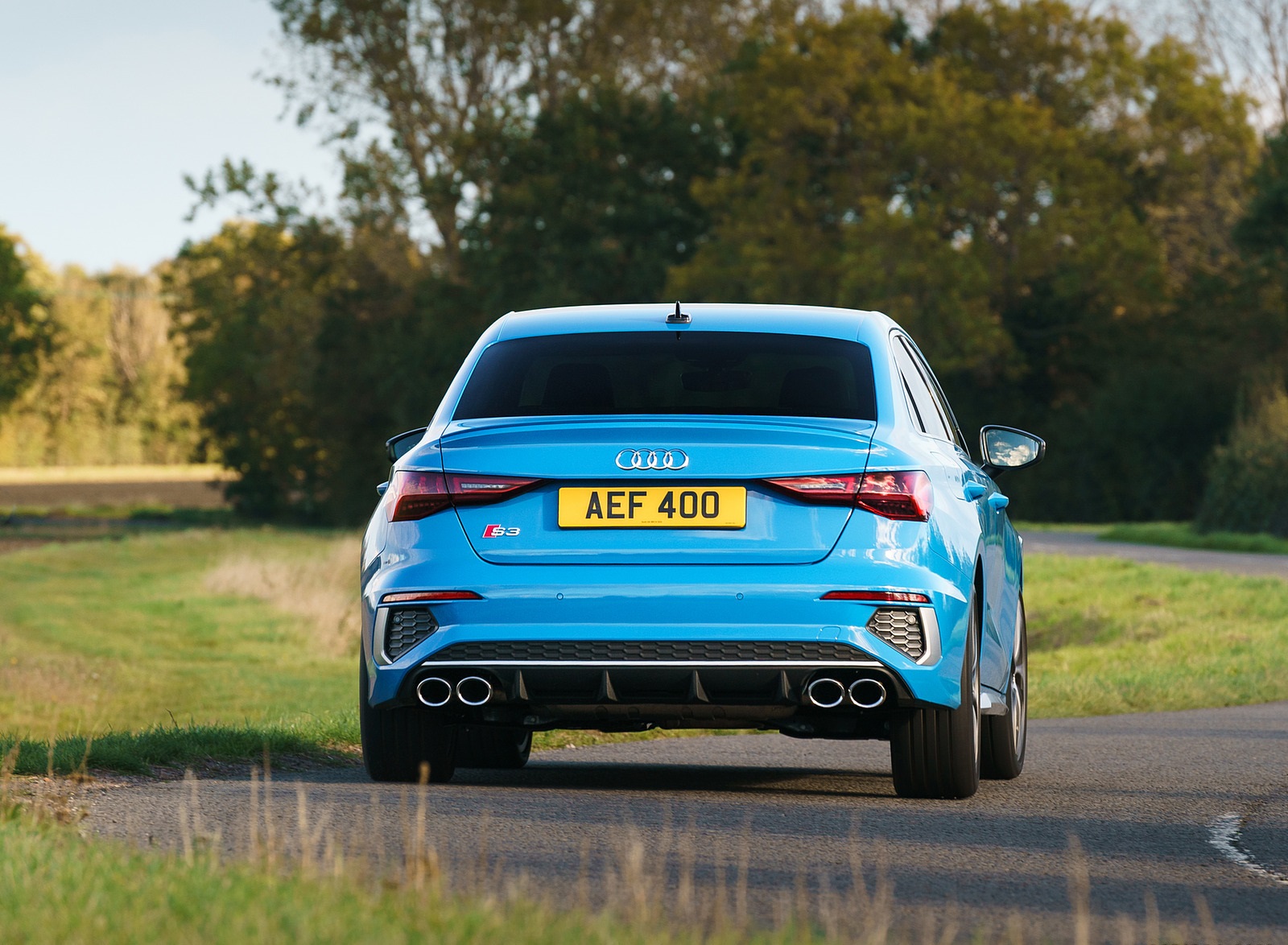 2021 Audi S3 (UK-Spec) Rear Wallpapers (12)