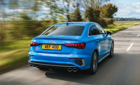 2021 Audi S3 (UK-Spec) Rear Wallpapers 450x275 (2)