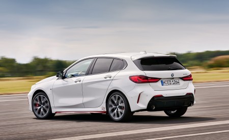 2021 BMW 128ti Rear Three-Quarter Wallpapers 450x275 (12)