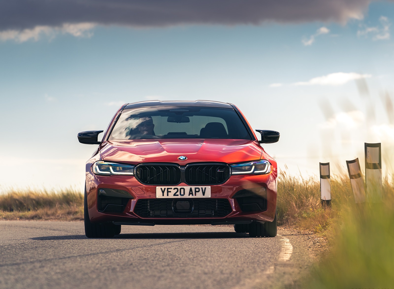 2021 BMW M5 Competition (UK-Spec) Front Wallpapers (3)