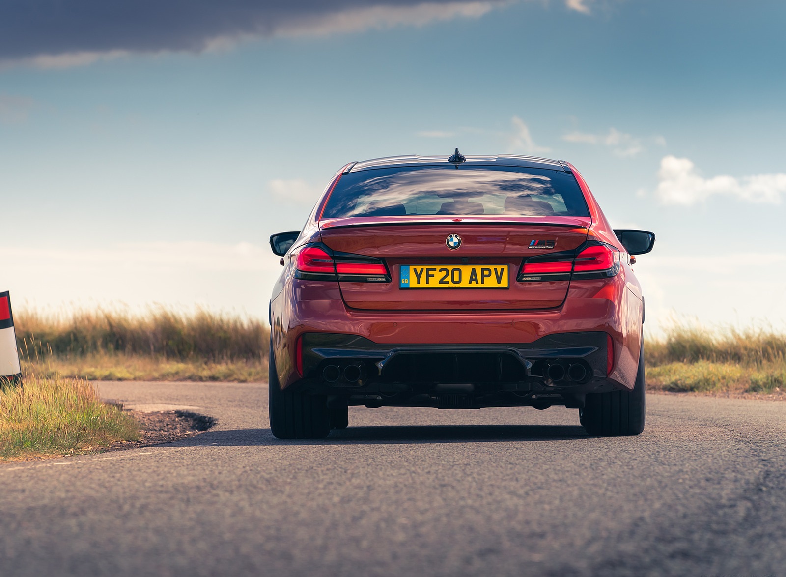 2021 BMW M5 Competition (UK-Spec) Rear Wallpapers (6)