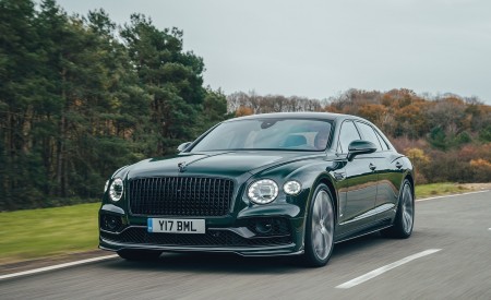 2021 Bentley Flying Spur V8 Front Three-Quarter Wallpapers 450x275 (35)