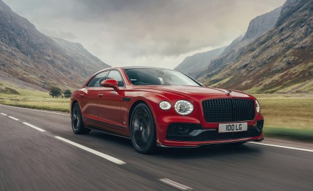 2021 Bentley Flying Spur V8 Front Three-Quarter Wallpapers 450x275 (8)