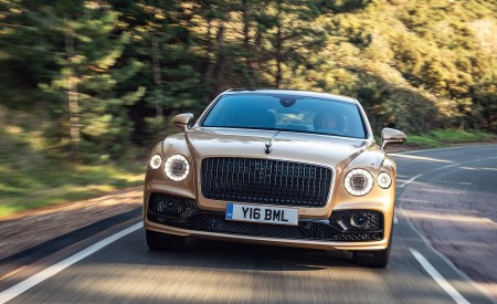 2021 Bentley Flying Spur V8 Front Wallpapers 450x275 (52)