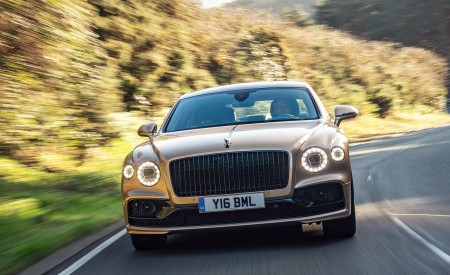 2021 Bentley Flying Spur V8 Front Wallpapers 450x275 (54)