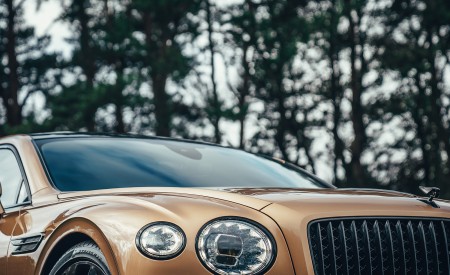 2021 Bentley Flying Spur V8 Headlight Wallpapers 450x275 (67)