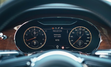 2021 Bentley Flying Spur V8 Instrument Cluster Wallpapers 450x275 (81)