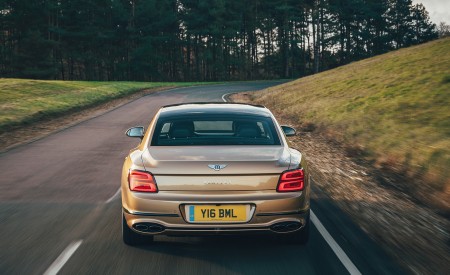 2021 Bentley Flying Spur V8 Rear Wallpapers 450x275 (56)