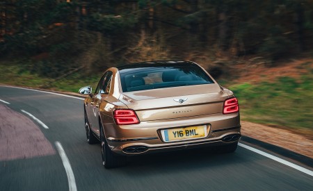 2021 Bentley Flying Spur V8 Rear Wallpapers 450x275 (58)