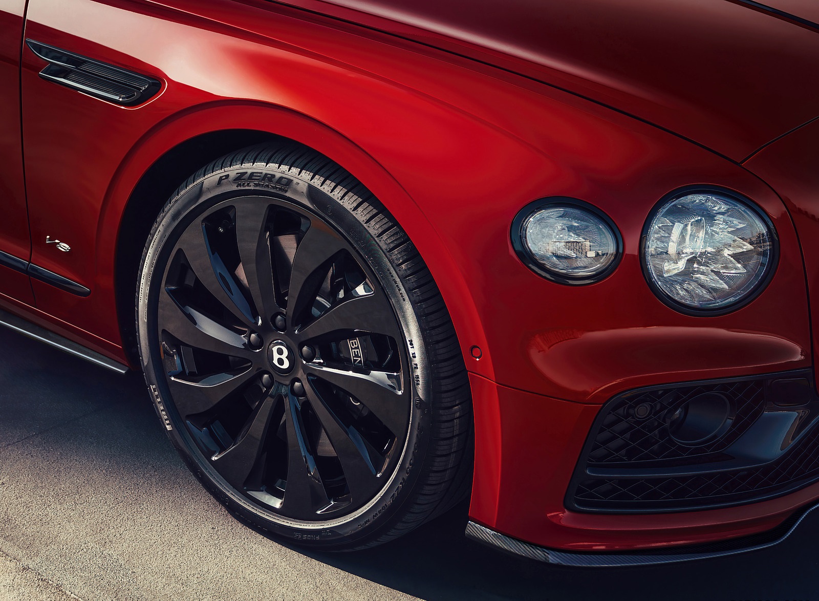 2021 Bentley Flying Spur V8 Wheel Wallpapers (14)