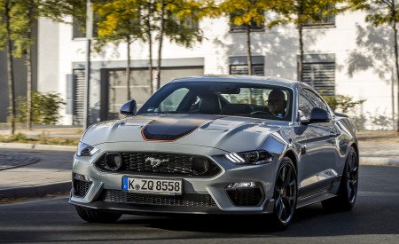 2021 Ford Mustang Mach 1 (EU-Spec) (Color: Fighter Jet Gray) Front Wallpapers 450x275 (51)