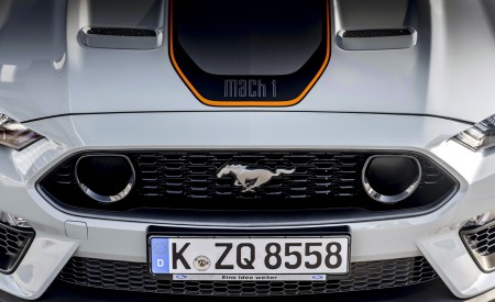 2021 Ford Mustang Mach 1 (EU-Spec) (Color: Fighter Jet Gray) Grill Wallpapers 450x275 (79)