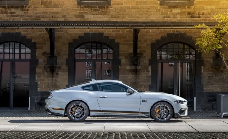 2021 Ford Mustang Mach 1 (EU-Spec) (Color: Fighter Jet Gray) Side Wallpapers 450x275 (71)