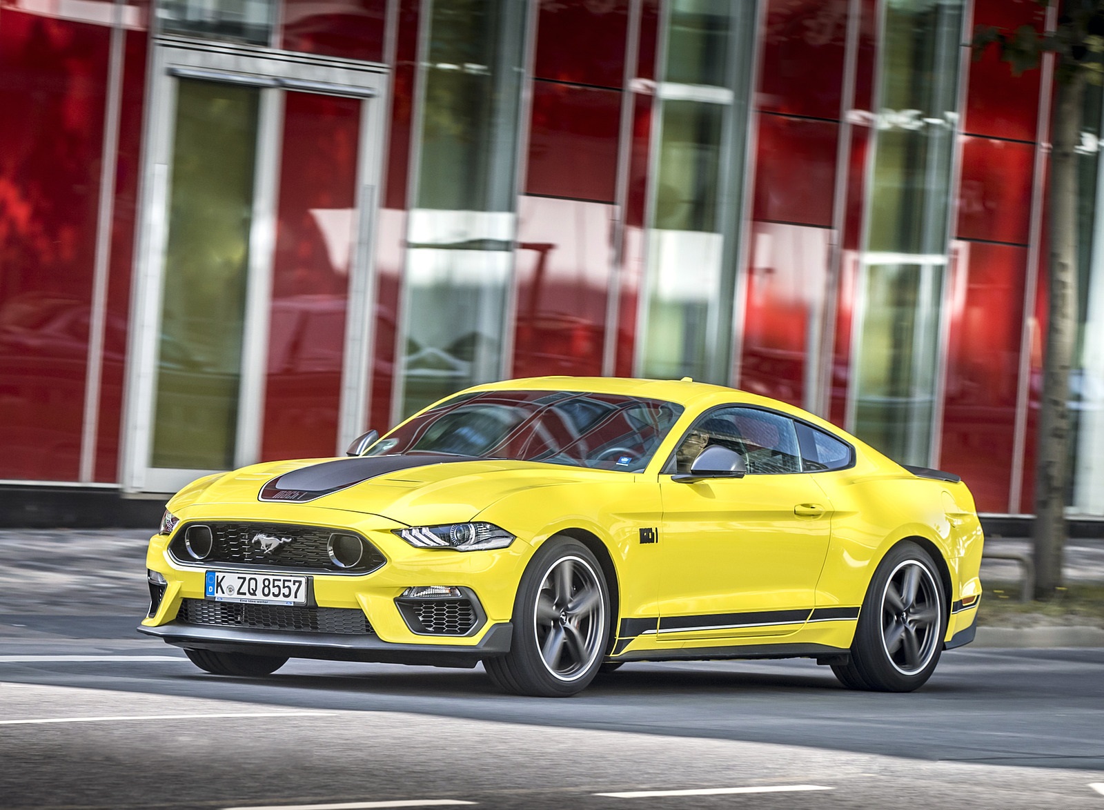 2021 Ford Mustang Mach 1 (EU-Spec) (Color: Grabber Yellow) Front Three-Quarter Wallpapers  (13)