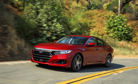 2021 Honda Accord Hybrid Front Three-Quarter Wallpapers 450x275 (2)
