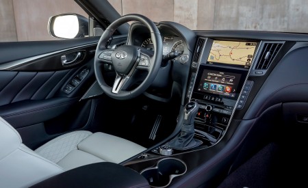 2021 Infiniti Q50 Red Sport 400 Interior Wallpapers  450x275 (11)