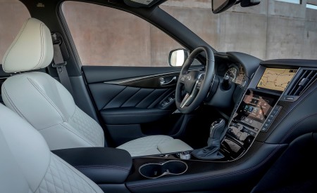 2021 Infiniti Q50 Red Sport 400 Interior Wallpapers 450x275 (10)