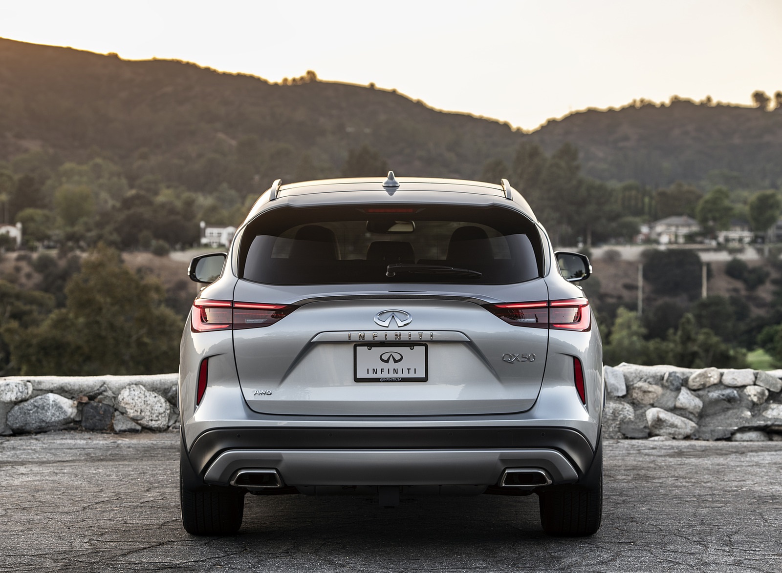 2021 Infiniti QX50 Rear Wallpapers (12)