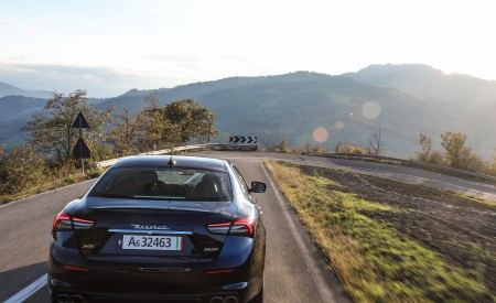 2021 Maserati Ghibli SQ4 GranLusso Rear Wallpapers 450x275 (7)