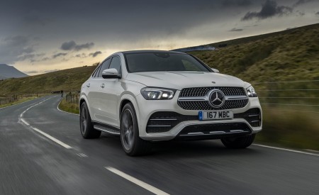 2021 Mercedes-Benz GLE Coupé 400d (UK-Spec) Front Three-Quarter Wallpapers 450x275 (6)