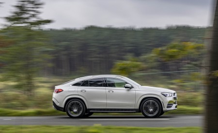 2021 Mercedes-Benz GLE Coupé 400d (UK-Spec) Side Wallpapers 450x275 (34)
