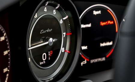 2021 Porsche 911 Turbo Cabrio (Color: Night Blue Metallic) Instrument Cluster Wallpapers 450x275 (19)