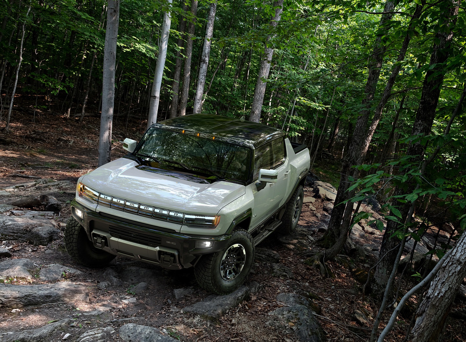 2022 GMC HUMMER EV Edition 1 Front Wallpapers (7)
