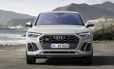 2021 Audi SQ5 Sportback TDI (Color: Quantum Gray) Front Wallpapers 450x275 (40)
