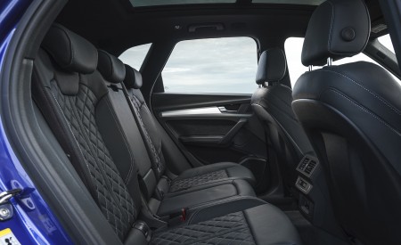 2021 Audi SQ5 TDI (UK-Spec) Interior Rear Seats Wallpapers 450x275 (78)
