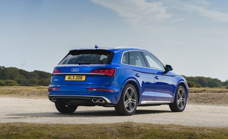 2021 Audi SQ5 TDI (UK-Spec) Rear Three-Quarter Wallpapers 450x275 (29)