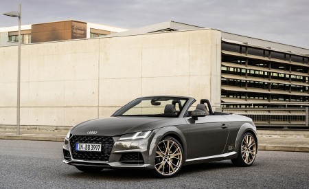 2021 Audi TT Roadster Bronze Selection (Color: Chronos Grey) Front Three-Quarter Wallpapers  450x275 (10)