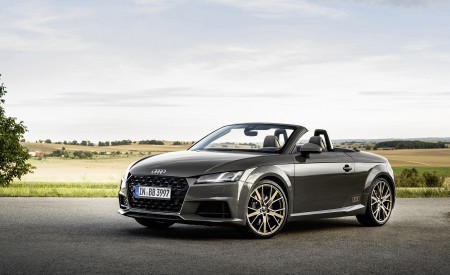2021 Audi TT Roadster Bronze Selection (Color: Chronos Grey) Front Three-Quarter Wallpapers  450x275 (6)