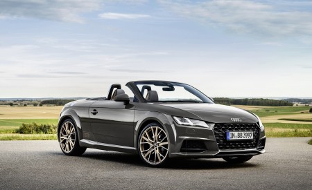 2021 Audi TT Roadster Bronze Selection (Color: Chronos Grey) Front Three-Quarter Wallpapers 450x275 (7)
