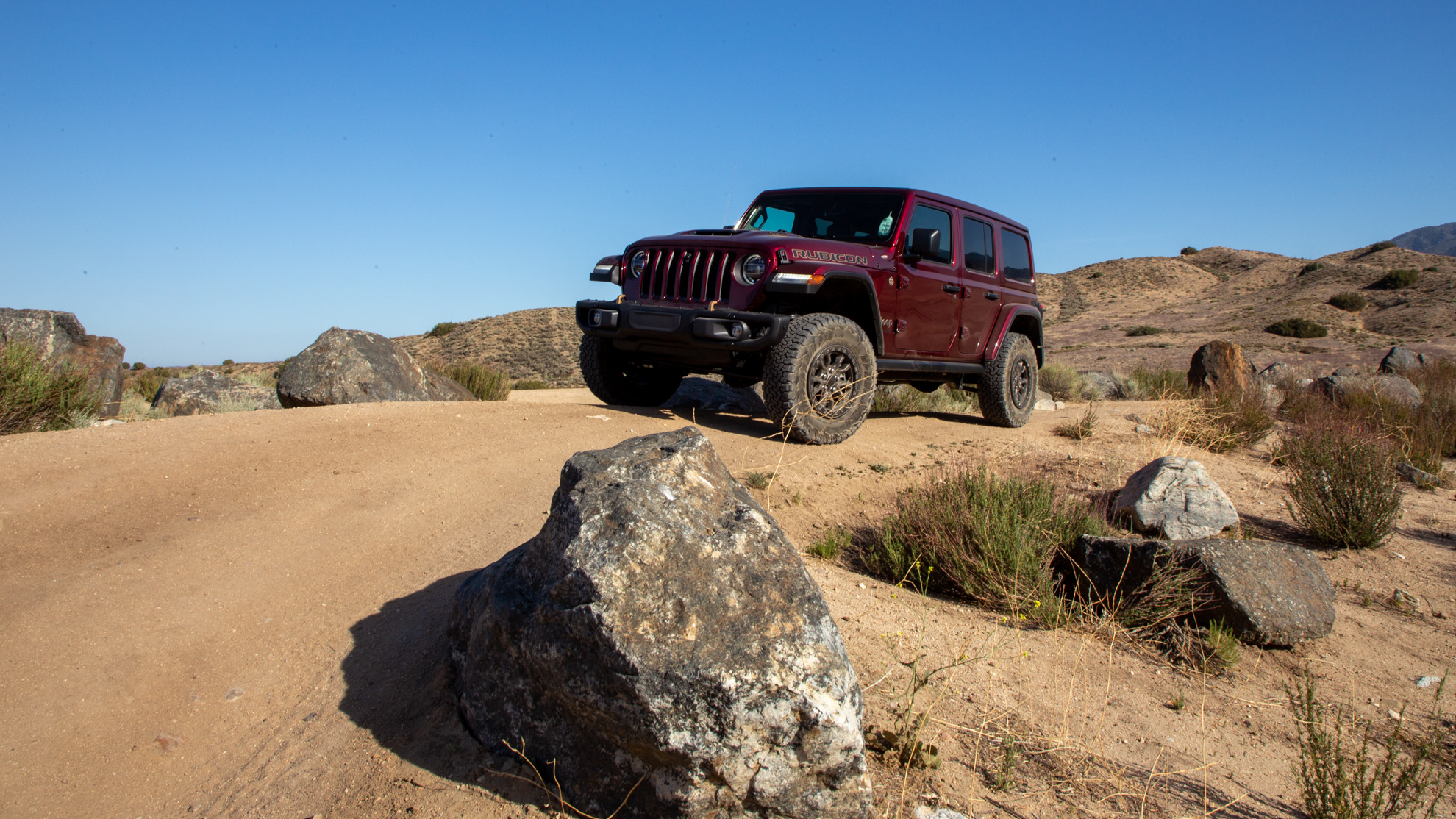 2021 Jeep Wrangler Rubicon 392 (Color: Snazzberry Metallic) Front Wallpapers (11)