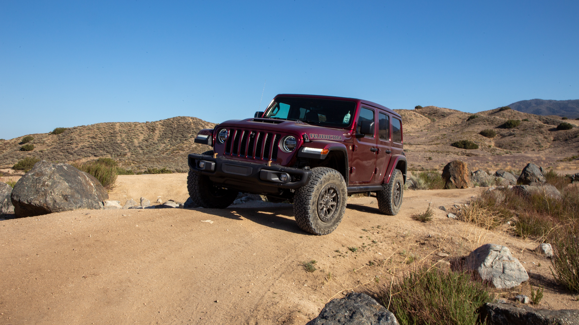 2021 Jeep Wrangler Rubicon 392 (Color: Snazzberry Metallic) Front Wallpapers (12)
