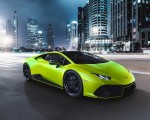 2021 Lamborghini Huracán EVO Fluo Capsule (Color: Green) Front Three-Quarter Wallpapers 150x120