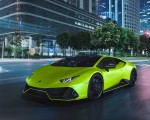 2021 Lamborghini Huracán EVO Fluo Capsule (Color: Green) Front Three-Quarter Wallpapers 150x120
