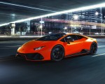 2021 Lamborghini Huracán EVO Fluo Capsule (Color: Red) Front Three-Quarter Wallpapers 150x120