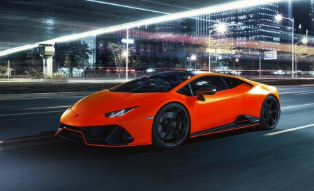 2021 Lamborghini Huracán EVO Fluo Capsule (Color: Red) Front Three-Quarter Wallpapers 450x275 (13)